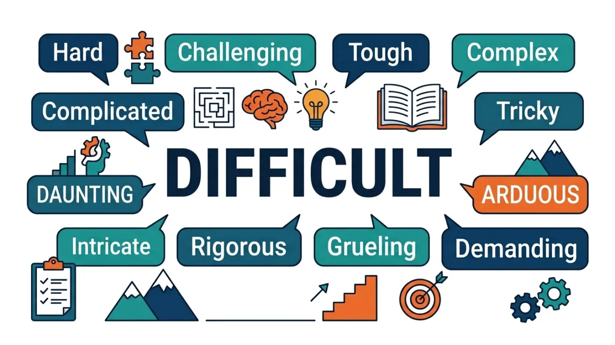 Synonyms for Difficult