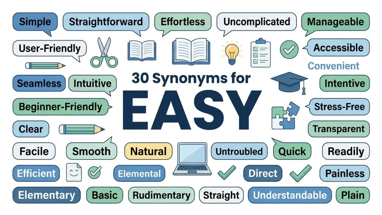 Synonyms for Easy
