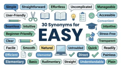 Synonyms for Easy