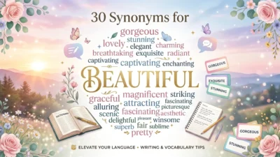 Synonyms for Beautiful