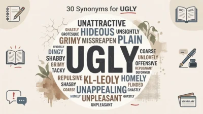 Synonyms for Ugly