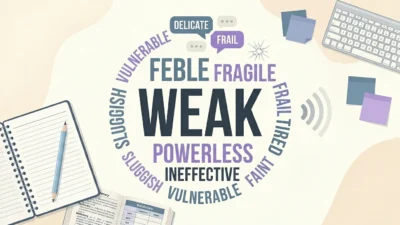 Synonyms for Weak