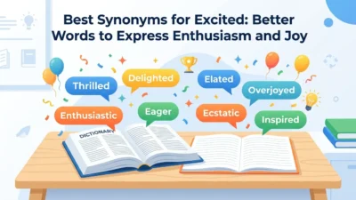 Best Synonyms for Excited