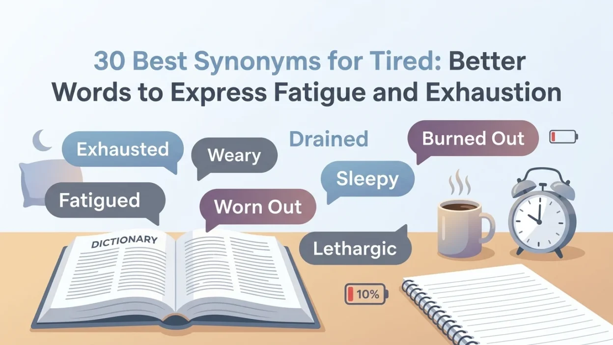 Best Synonyms for Tired