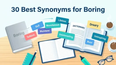 Best Synonyms for Boring