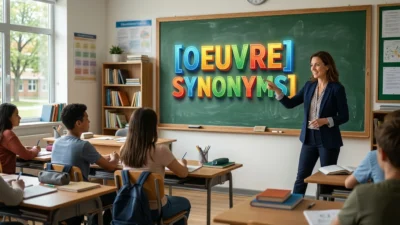 Oeuvre Synonyms