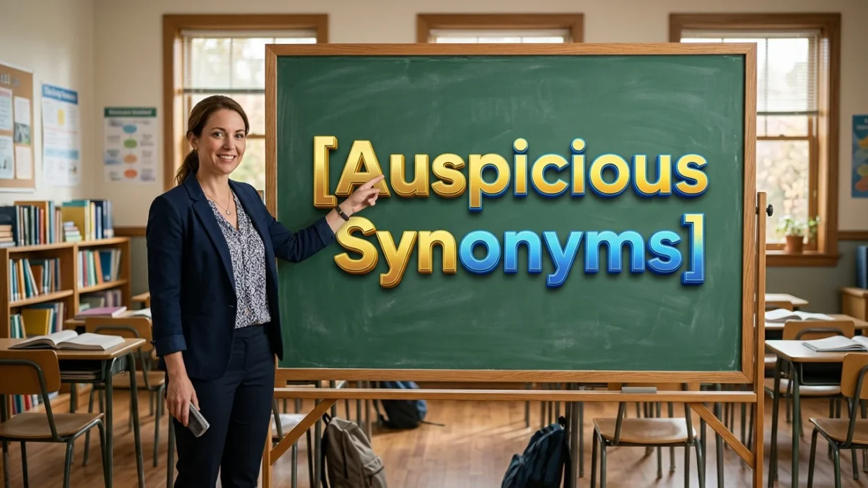 Auspicious Synonyms