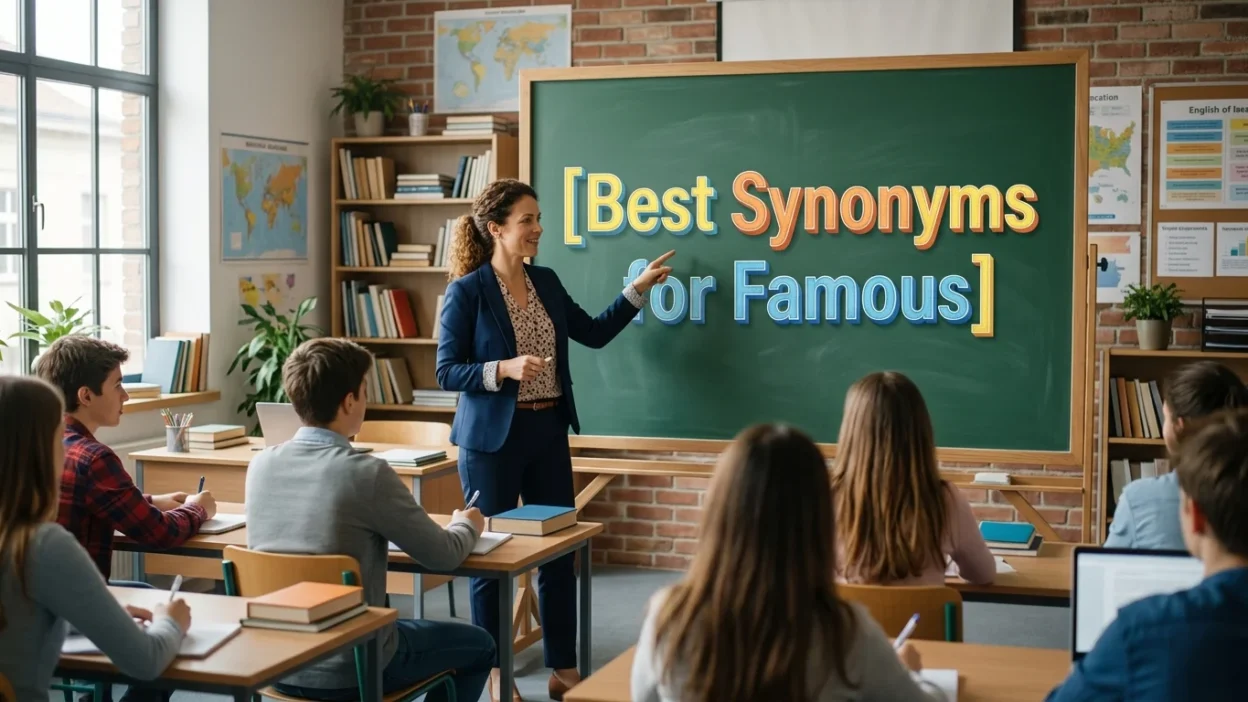 Best Synonyms for Famous