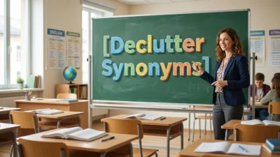 Declutter Synonyms