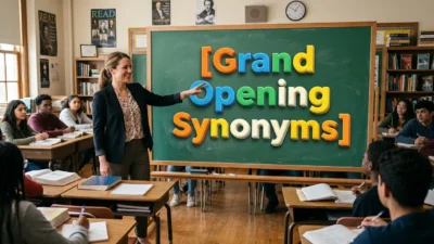 Grand Opening Synonyms