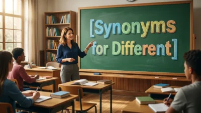 Synonyms for Different