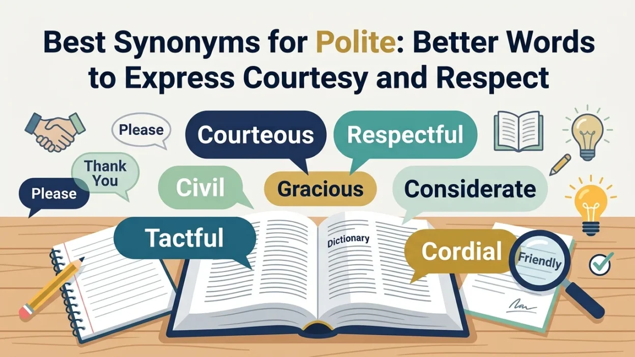 Synonyms for Polite
