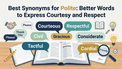 Synonyms for Polite