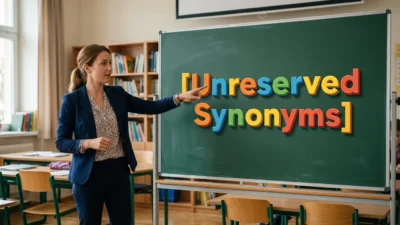 Unreserved Synonyms