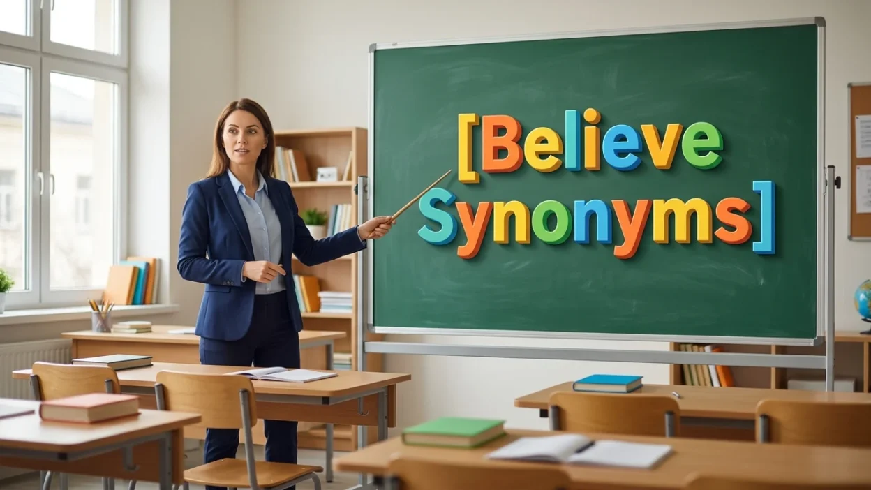 Believe Synonyms