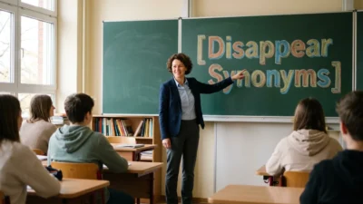 Disappear Synonyms