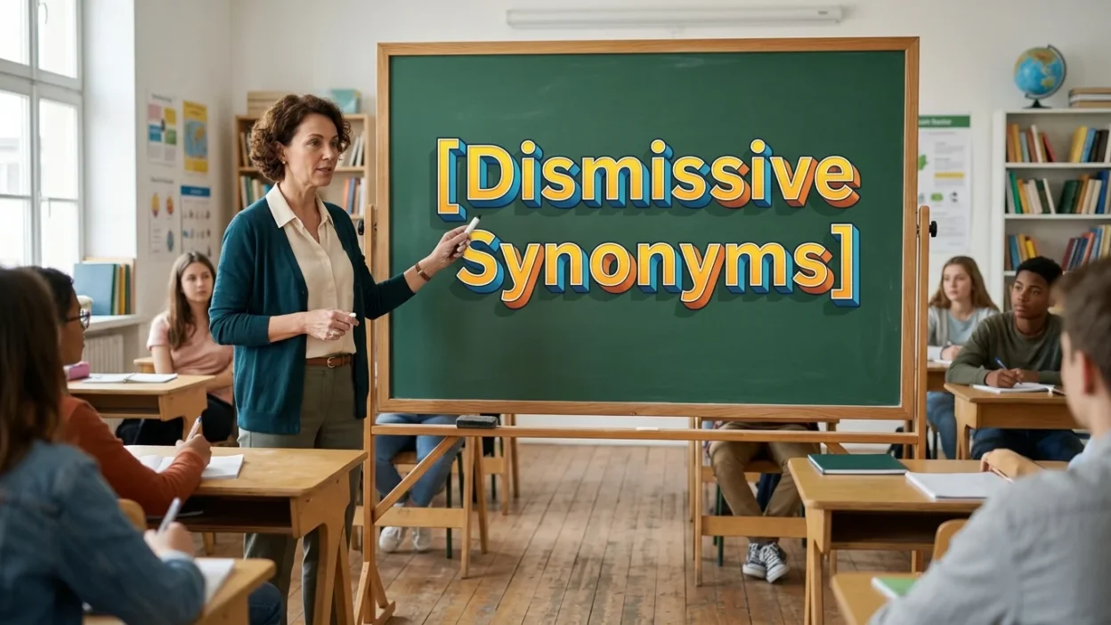 Dismissive Synonyms