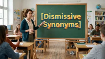 Dismissive Synonyms