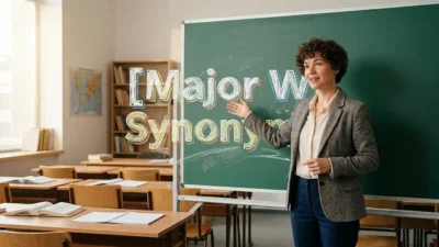 Major W Synonyms