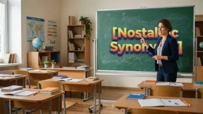 Nostalgic Synonyms