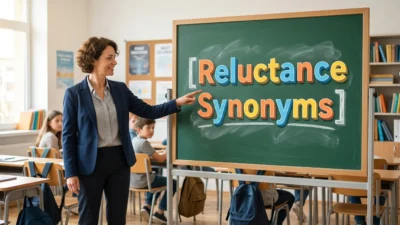 Reluctance Synonyms
