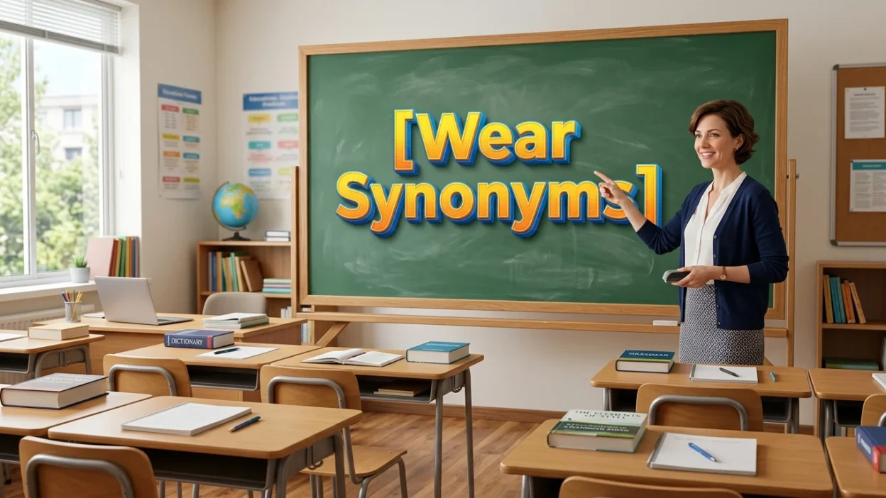 Wear Synonyms