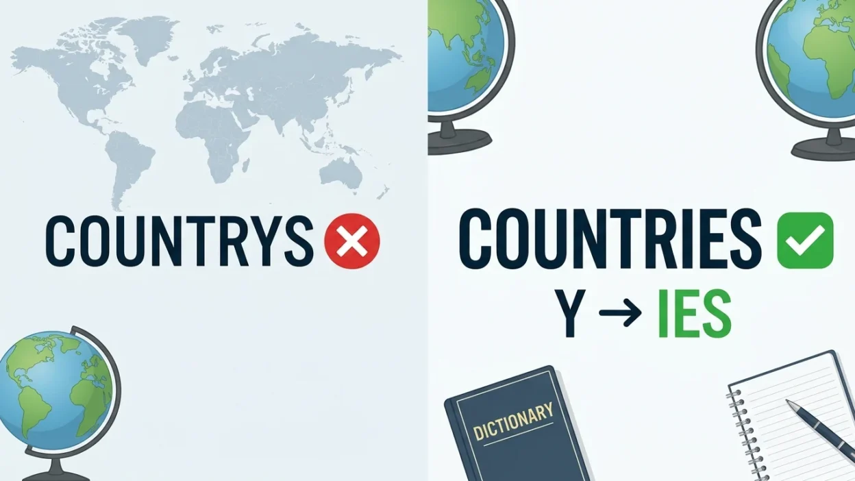 Countrys vs Countries