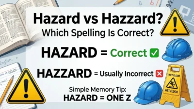 Hazard vs Hazzard