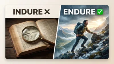 Indure vs Endure