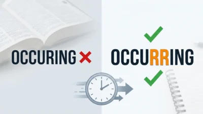 Occurring vs Occuring
