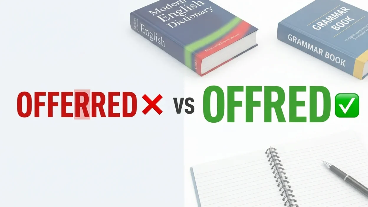 Offerred vs Offered
