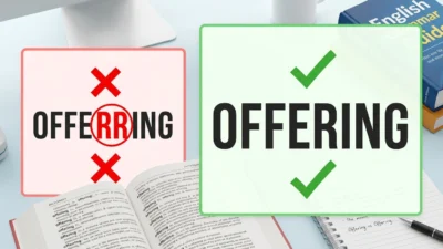 Offerring vs Offering