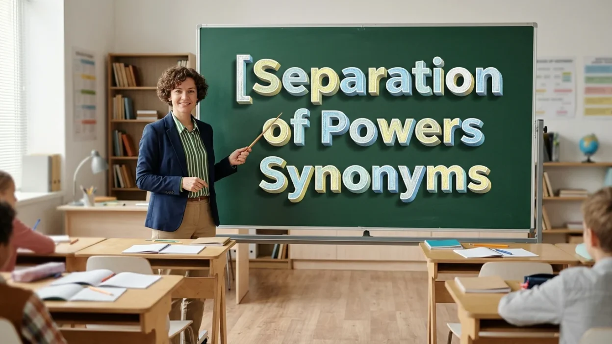 Separation of Powers Synonyms
