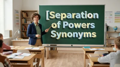 Separation of Powers Synonyms