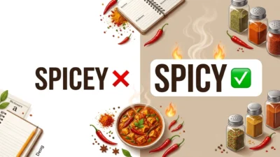 Spicey vs Spicy