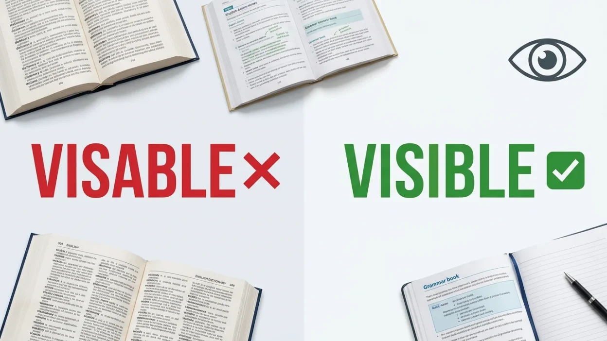 Visible vs Visable