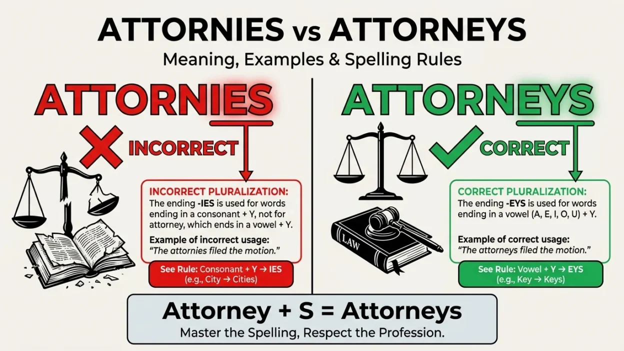 Attornies vs Attorneys