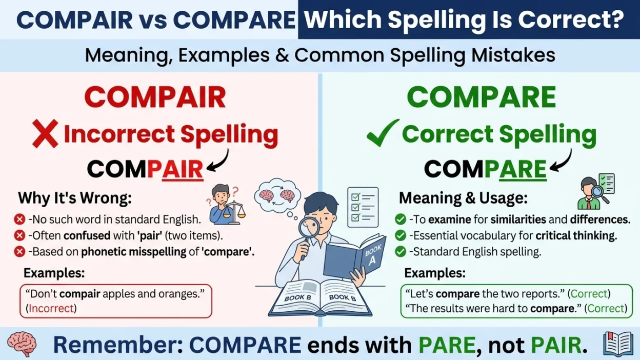 Compair vs Compare