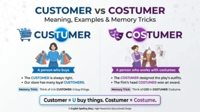 Costumer vs Customer