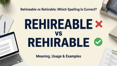 Rehireable vs Rehirable