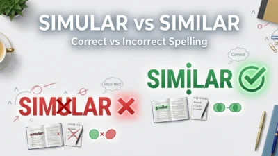 Simular vs Similar