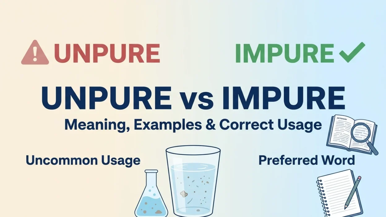 Unpure vs Impure